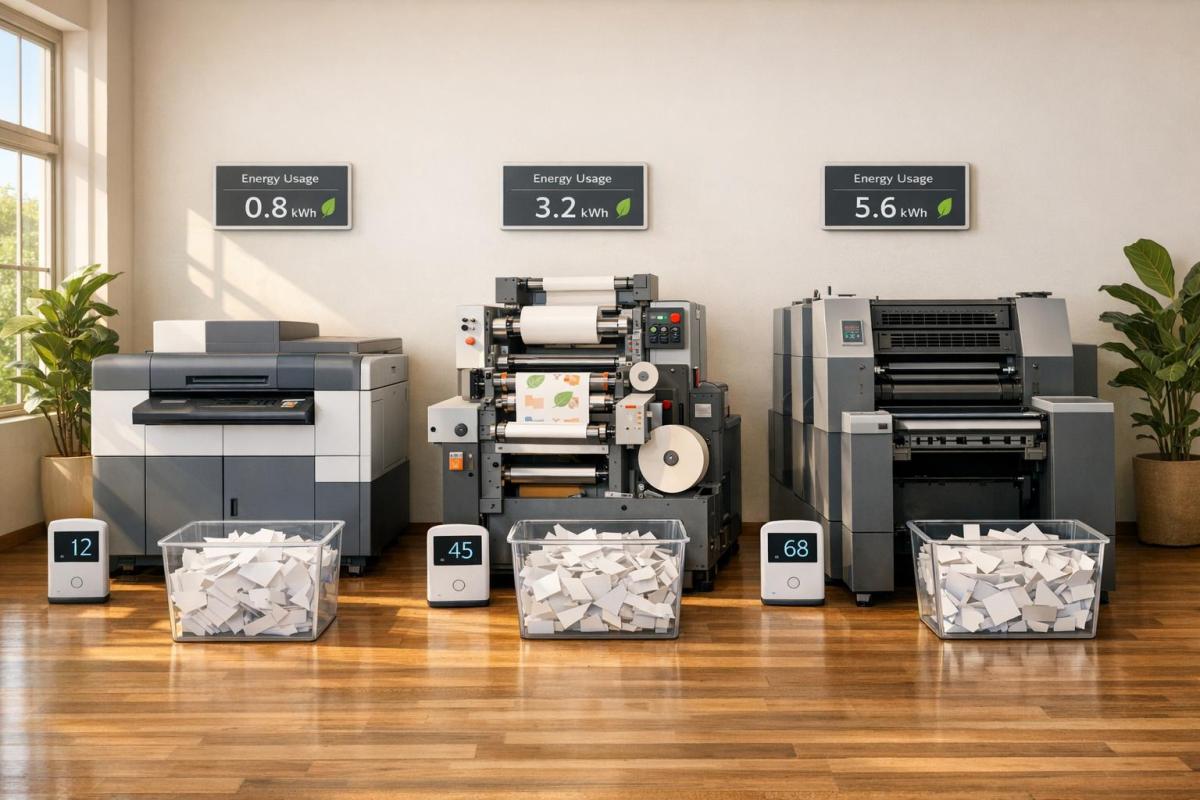Eco-Friendly Printing: Digital vs Flexo vs&nbsp;Offset
