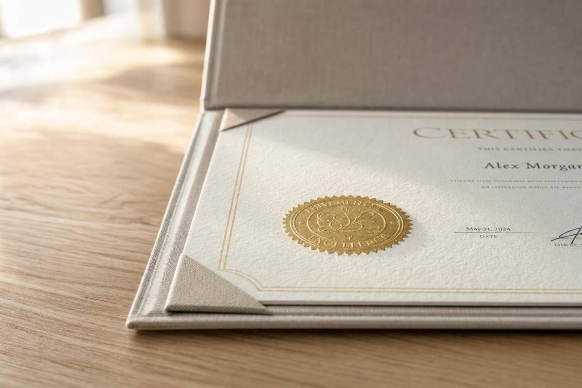 Why Heavyweight Paper Lasts Longer for&nbsp;Certificates