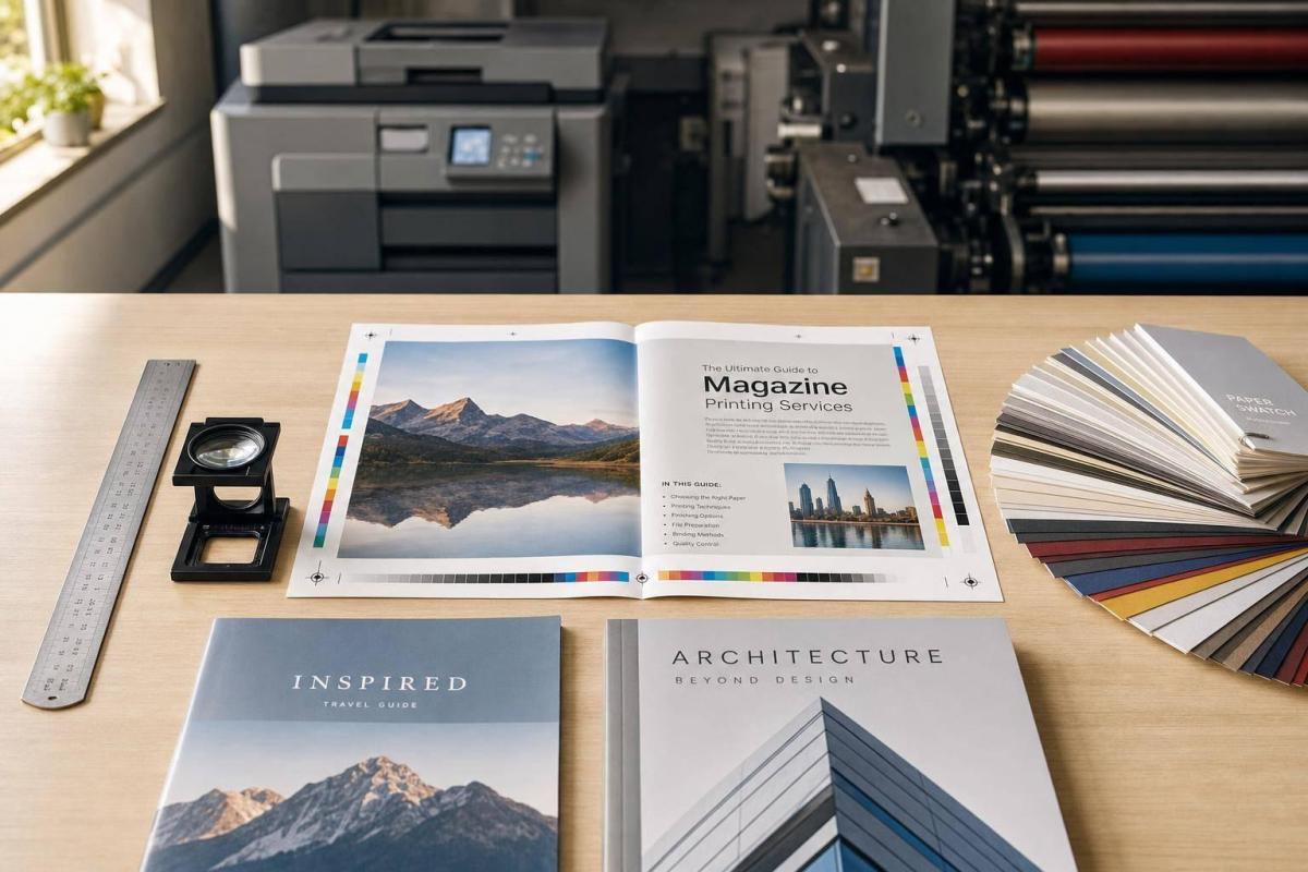 Ultimate Guide to Magazine Printing&nbsp;Services
